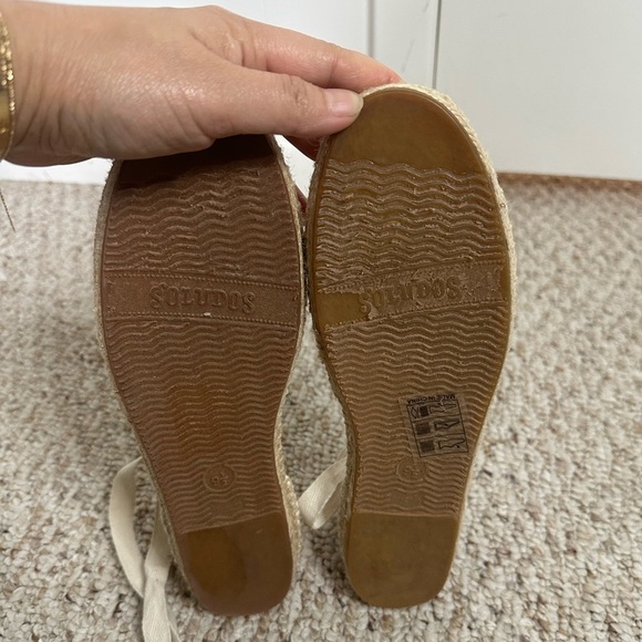 Soludos is classic sandal espadrille in dusty rose size 9.5 - Picture 6 of 6